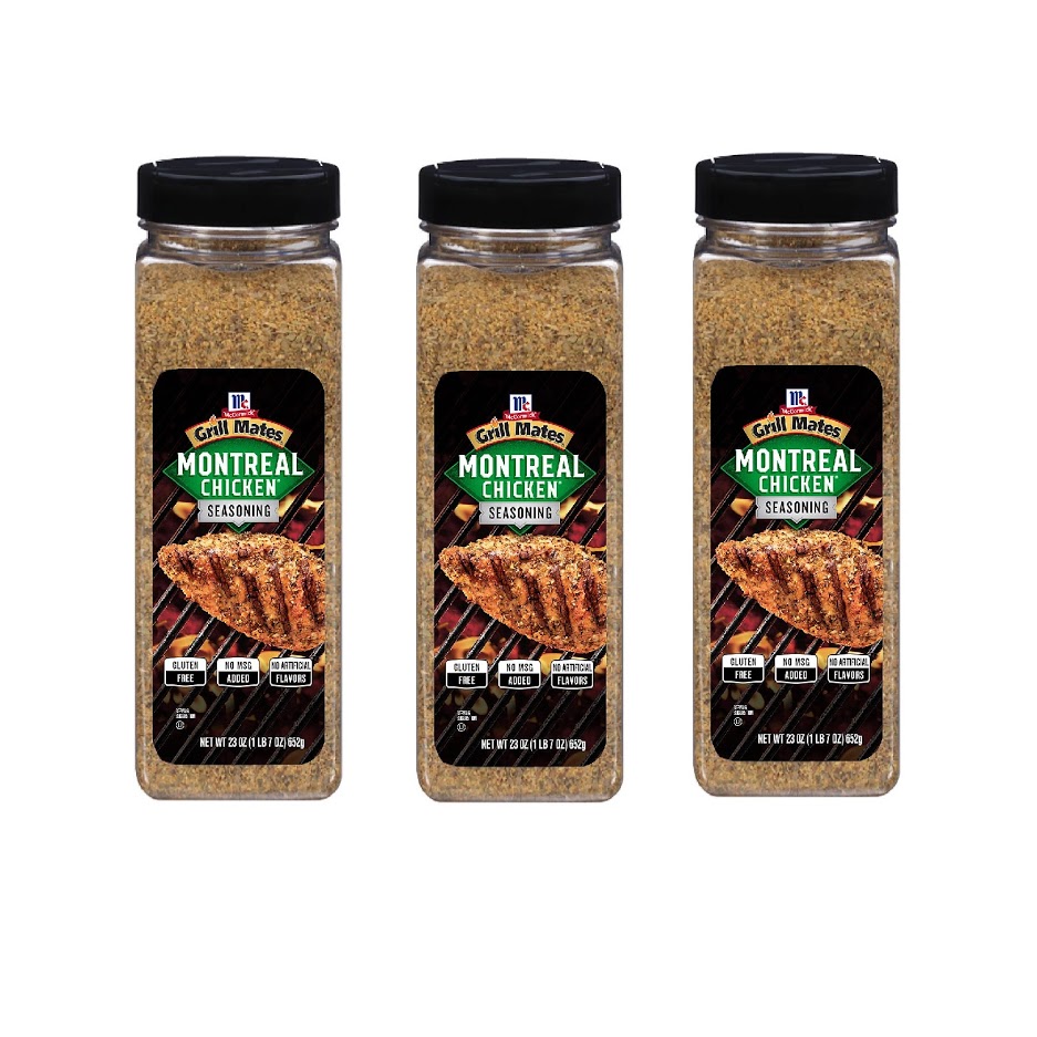 3 Packs of McCormick Grill Mates Montreal Chicken ...