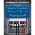 thumbnail image 3 of Temporizador de bomba para piscina DEWENWILS Outdoor Wi-Fi 40A 120-277 VAC 2HP, 3 of 7