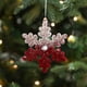 thumbnail image 4 of Ganfancp Árbol de Navidad Decoración Colgante Bola Irregular Inicio Navidad Fiesta Suministros Bolas Negro Gota Adornos Ofertas Del Día Sólo En Línea 1X Decoraciones, 4 of 6