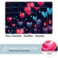 thumbnail image 2 of Valentine's Day Polyester Non-Slip Machine Washable Bath Rugs Door Rugs Floor Mat, 2 of 6
