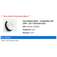 thumbnail image 2 of Front Blower Motor - Compatible with 2004 - 2011 Chevy Aveo 2005 2006 2007 2008 2009 2010, 2 of 3