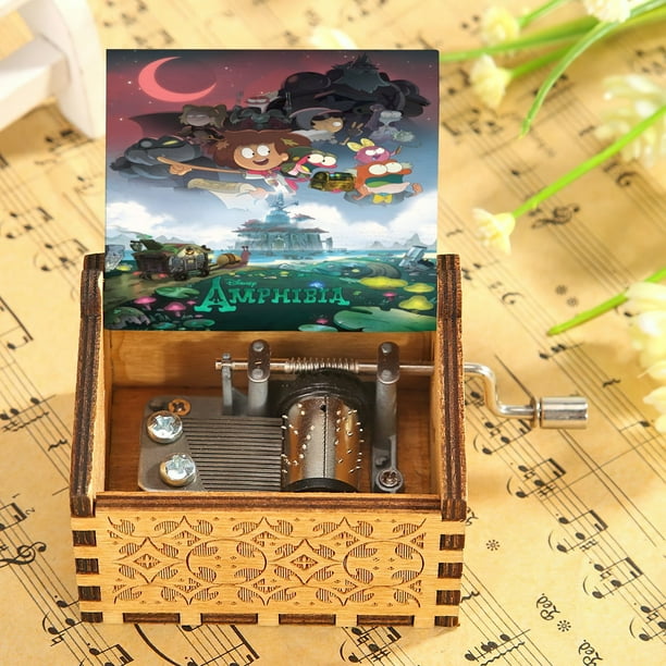 Amphibia Wooden Music Box. - Walmart Business Supplies
