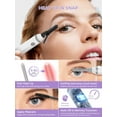 thumbnail image 3 of 360°Wand-Style Heated Lash Brush, Heated Eyelash Curler, USB Rechargeable Electric Eyelash Curler, Natural Curling 24H Long Lasting for Women, 3 of 14