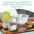 thumbnail image 2 of Euro Cuisine GY50 Máquina para hacer yogurt griego., 2 of 5