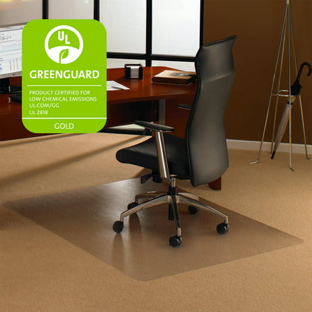 Floortex Cleartex Ultimat 35 x 47 Chair Mat for Low and Medium Pile Carpet,