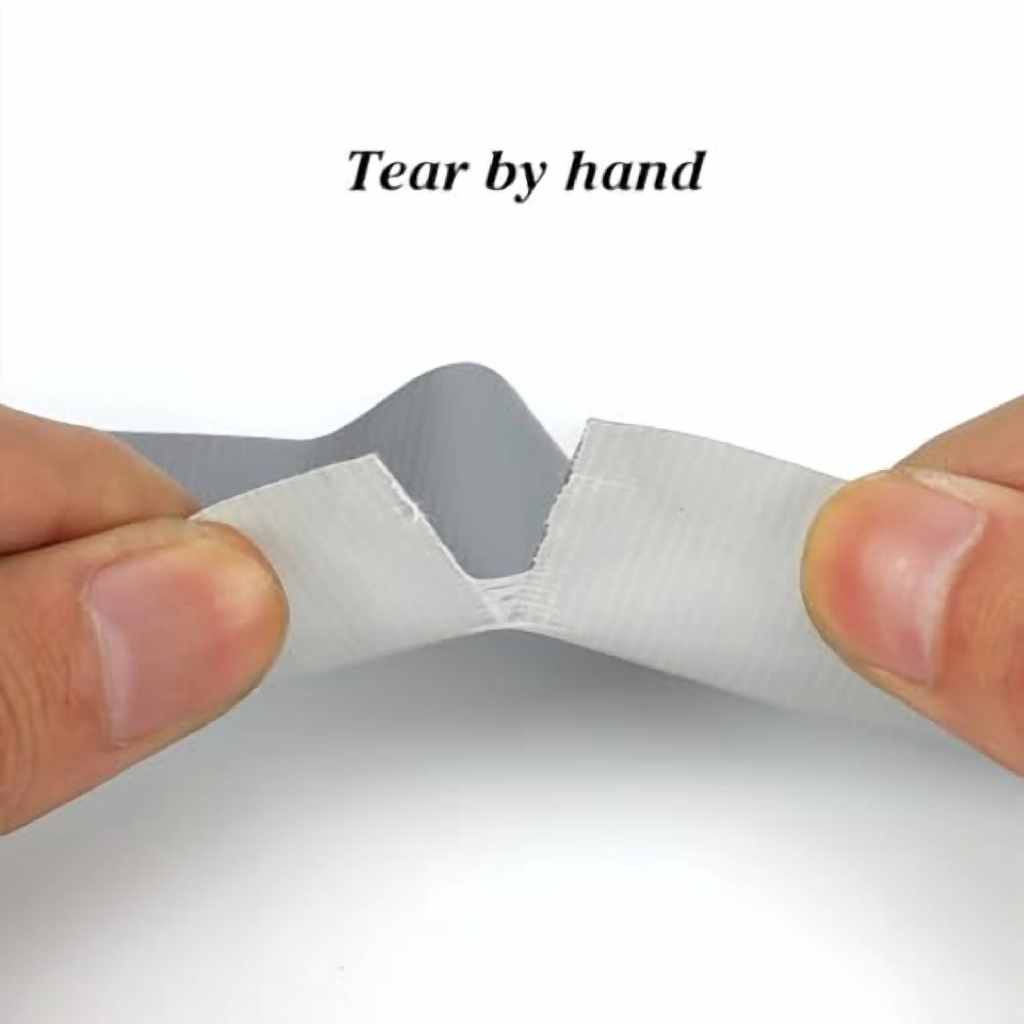 6 Pack Duct Tape Heavy Duty Waterproof Strong Adhesive Silver Duct Tape Bulk for Indoor Outdoor Repairs Tear by Hand 120 Yards x 2 Inch Total