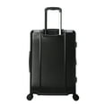 thumbnail image 3 of btL 28-inch Checked Expandable Hardside Upright Luggage With 360-Spinner Wheels and Divider Pockets, Black, 3 of 20