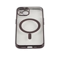 thumbnail image 3 of Funda protectora magnética Nikou para iPhone 13 Marco negro transparente, 3 of 11