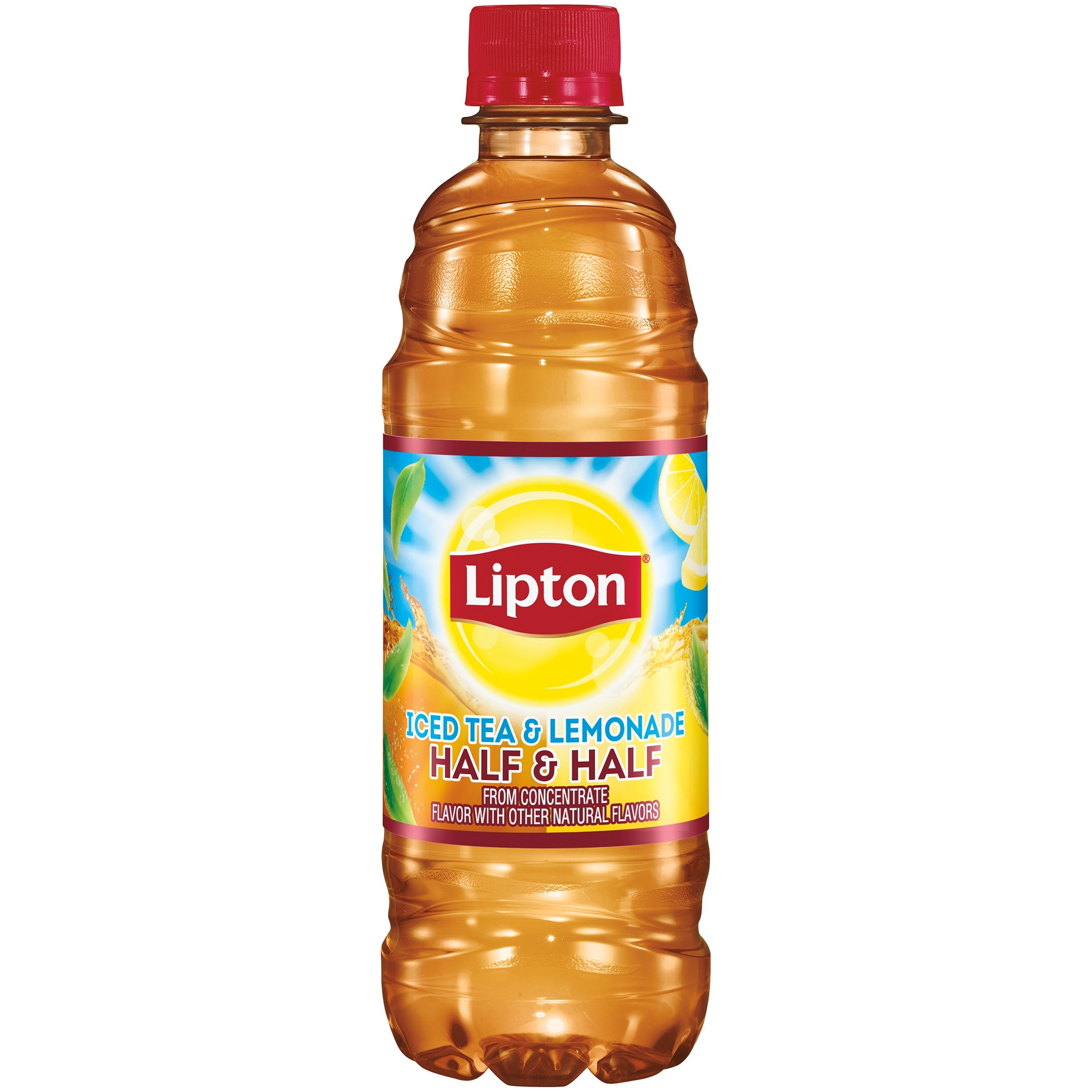 Lipton Half & Half Iced Tea and Lemonade, 16.9 oz, 12 Pack Bottles