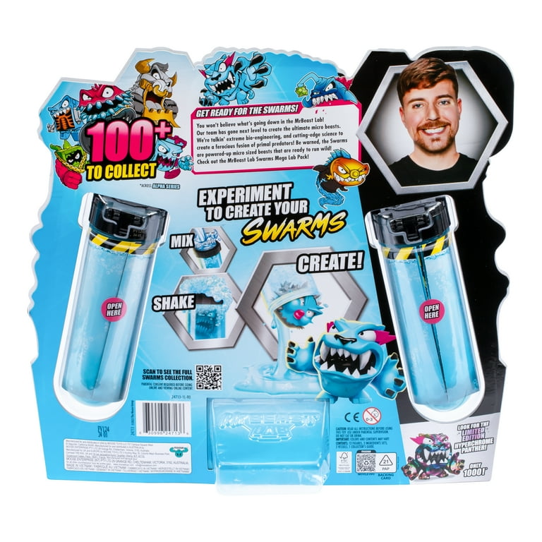 MrBeast Lab Swarms Lab 12 Pack, 1 Inch MrBeast Themed Swarms