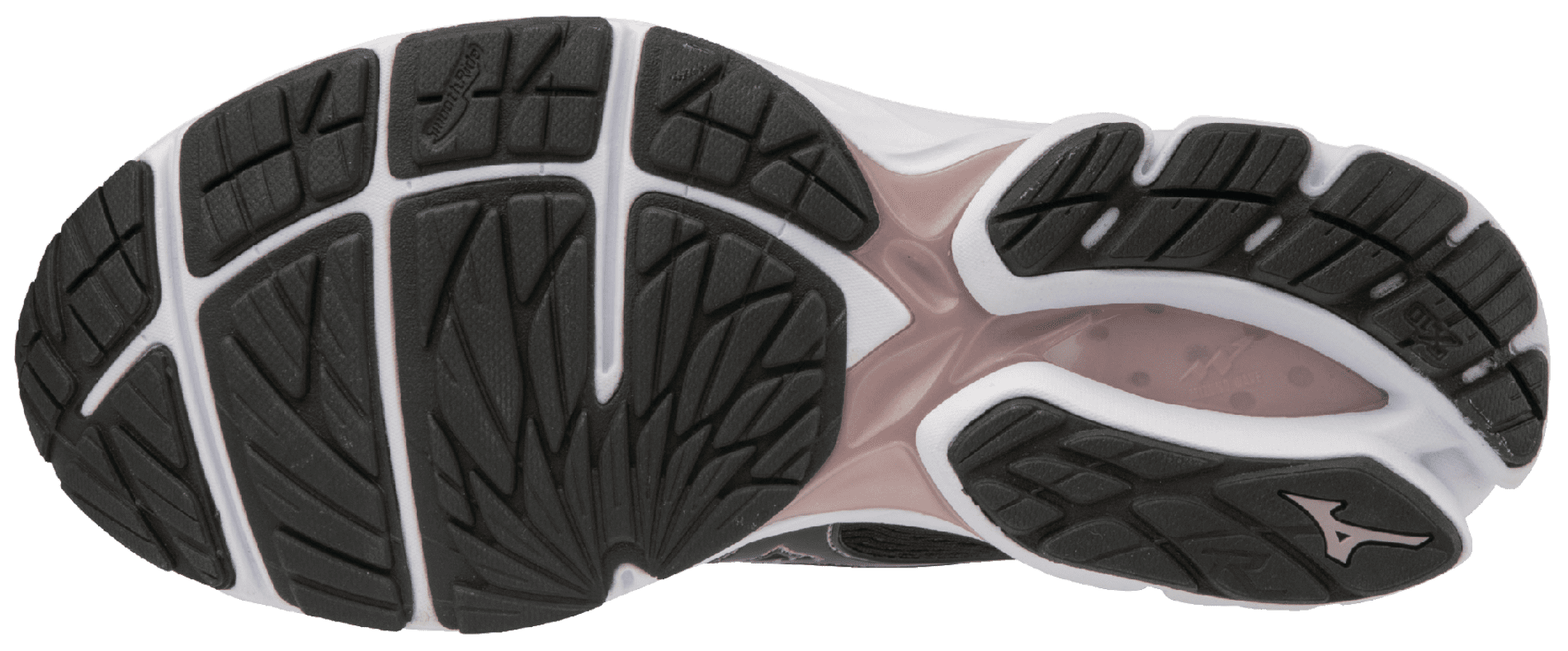 mizuno wave rider 22 womens black rose gold