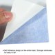 thumbnail image 4 of Uxcell Tablero de corcho autoadhesivo cuadrado de fieltro para pared, azul claro, paquete de 4, 4 of 6