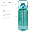thumbnail image 4 of Botella De Agua Shendy Vendy Deportiva 2 Lts Con Popote, 4 of 7