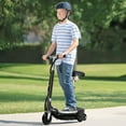 thumbnail image 3 of Cixusio 120W Electric Scooter Boys Girls 2 Wheels Kick Scooters with Seat Anti-slip Pedal Foldable & Height Adjustable Scooter for Kids 12km/h, 3 of 15