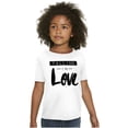 thumbnail image 4 of Cute Falling in Love Romantic Quote Girls Kids T Shirt Tees Teen Brisco Brands X, 4 of 5