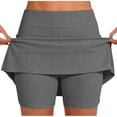 thumbnail image 2 of BUIGTTKLOP Skorts for Women, Women's Casual Athlete Tennis Skirts, Sports Lightweight Golf Workout Skort with Pockets, 2 of 6