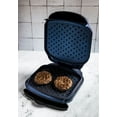 thumbnail image 2 of Granitestone Diamond Infused Spike Express Electric Grill, Ultra-Durable Non-Stick Indoor Electric Grill with Fast-Cooking Spikes, Classic Blue, 2 of 4