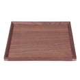 thumbnail image 2 of Bandeja de madera rústica, bandeja de madera, bandeja para servir con forma cuadrada, bandeja para mesa de centro, rendimiento de primer nivel, 2 of 8