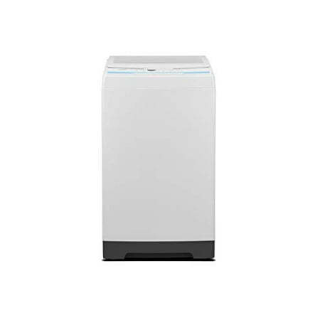 COMFEE’ 1.6 Cu.ft Portable Washing Machine, 11lbs Capacity Fully Automatic Compact Washer with Wheels, 6 Wash Programs Laundry Washer with Drain Pump, Ideal for Apartments, RV, Camping, Ivory White