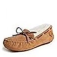 thumbnail image 2 of Dearfoams Mocassin Victoria Résistant à l'Eau pour Femmes avec Chausson à Nouer, 2 of 3