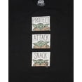 thumbnail image 2 of Star Wars Men's The Mandalorian Grogu Protect Attack Snack T-Shirt, 2 of 5