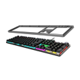 thumbnail image 3 of MSI Forge GK310 RED US - Clavier Mécanique Interchangeable à Chaud, Interrupteurs Rouges, RGB, Ergonomique, Anti-GHOSTING, Angle Réglable, 3 of 4