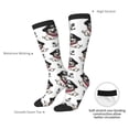 thumbnail image 5 of Picia Women Crew Soft Moisture-wicking Socks DOG IS WEARING PIRATE COSTUME Pattern Design Cotton Socks, One Size fit All, 5 of 9