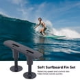thumbnail image 4 of Soft Surfboard Fin Set, Stable Balance Surfboard Tail Rudder Set Professional Sturdy Base  For Surfing, 4 of 8