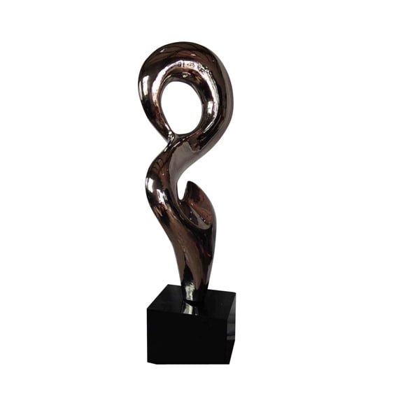 Nifao Modern arts - large statue - CC2 – Bronze Statue, Modern Art Decor, 20"L x 20"W x 98"H