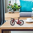 thumbnail image 2 of 1pc Desktop Ornament Chic Tabletop Crafts Ornament House Model Simulation Bike, 2 of 3