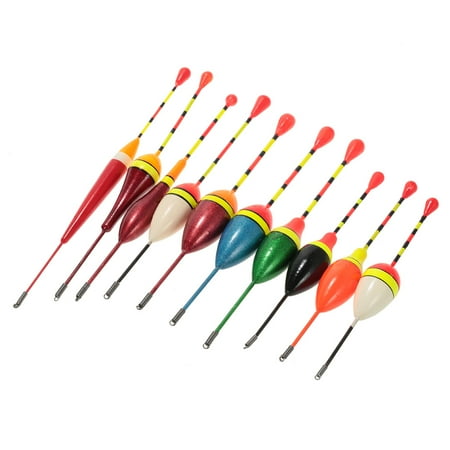 Strike Indicators Accessories - 10pcs Multi-purpose Light Floaters Fishing Floats Set Buoyant Bite Strike Indicator Float Buoy Fishing Angling Equipment