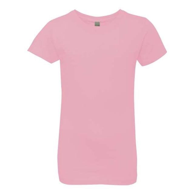 Camiseta Next Level Princess para niña (rosa claro) (XL) Ropa de siguiente nivel 3710