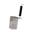 thumbnail image 4 of Cesta de fideos de malla de acero inoxidable, colador de fideos, tamiz blanqueador Cilindro S, 4 of 9