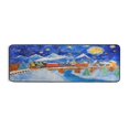 thumbnail image 2 of Dailycode Hallway Runner Rug 2x6 Non Slip Absorbent Soft Floor Mat for Home Kitchen Bedroom Entrance Train in Winter, 2 of 7