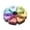 Multicolor, variant on 7 Day Weekly Pill Round Organizer, ShysTech Large Pill Case Pill Box 1 Time A Day for Pills/Medication/Supplements/Vitamin (Multicolor)