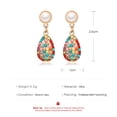 thumbnail image 3 of Pendientes de moda para mujer, pendientes únicos, pendientes festivos, joyería decorativa, cuenco de silicona, 3 of 9