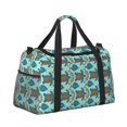 thumbnail image 2 of Easygdp Turtles And Seahorses Bolsa de Gimnasio, Bolsa de Viaje Duffel, Bolsa de Fin de Semana con Compartimentos, Bolsa de Mano para Noche, 2 of 7