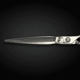 thumbnail image 3 of 6.7 Inch Professional Hair Cutting Shears - 61-63 HRC (ZA-18 Stainless Steel) - Saki Shears Precision for Pro Barbers, 3 of 6