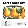 thumbnail image 3 of Pear Oxford Cloth Waterproof Storage Pouch for Electronic Devices - 5.9x9.44x3.14 in - Ideal for Cord Organization, Cord Box, Travel Cord Case Small, 3 of 6