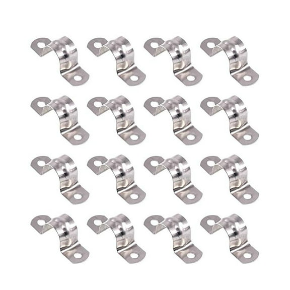 30 Pcs U Shape Pipe Boat Pipe Clamp Stainless Steel Clamp Pvc Pipe Clamps Clamp Clasp U Shape