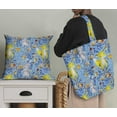 thumbnail image 5 of Soimoi Moss Georgette Fabric Fox & Bunny Kids Print Fabric by The Yard 42 Inch Wide, 5 of 5