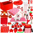 thumbnail image 1 of Kit de suministros para cachorros Abbylike, 50 unidades, artículos esenciales para perros pequeños, 1 of 7