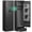 4-5 Fingerprint, variant on Silkight Gun Safe, 4-5 Fingerprint Gun Safe ,Long Gun Cabinet for Handgun, Quick Access Gun Storage for Handgunand Shotguns,1 Compartments with Drawers,Adjustable Gun Support & Shelf