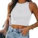 thumbnail image 2 of Camiseta Sin Mangas Ajustada para Mujer Nikou Básica Cuello Redondo, 2 of 5