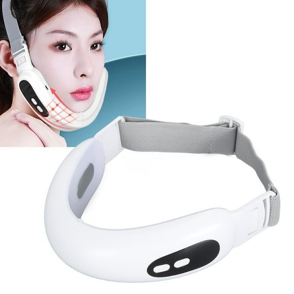 V Face Lifting Machine, Rechargeable V Face Machine Red Blue Lighting for Home Use