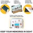 thumbnail image 3 of xianlin-Magnetic Sheets with Adhesive Backing - Flexible Magnetic Paper with Strong Self Adhesive - Sticky Magnet Sheets for Photo and Picture Magnets, Stickers and Other Craft Magnets, 3 of 4