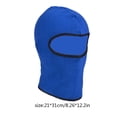thumbnail image 4 of Soidarity Accesorios de motocicleta, pasamontañas, cubierta facial, Protector de cabeza, equipo de protección para el cuello, suministros de Motor de Ciclismo azul Soidarity OD019393-02, 4 of 5