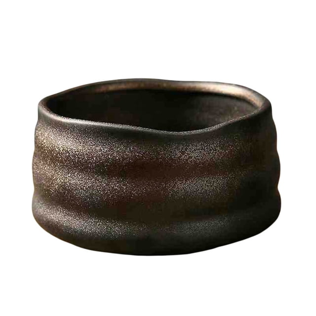 Exquisite Coarse Pottery Matcha Bowl With Mouth Retro Japanese Ceramic Tea Bowl Home Matcha Tools And Accessories 100 Tailor Made For Tea Lovers!