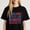 Black-2, variant on Inspirational Quote Graphic for Adults Normal Isnt Coming Back Jesus Is Casual Tee Print T Shirt