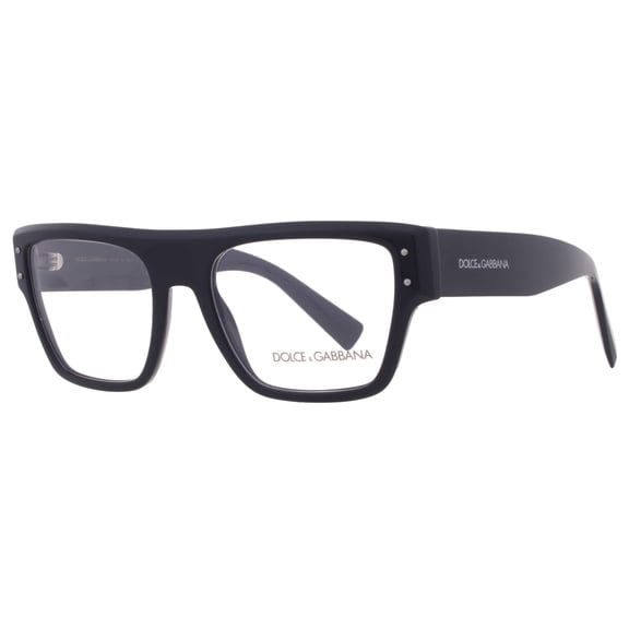 Dolce and Gabbana Demo Square Men's Eyeglasses DG3384 501 54